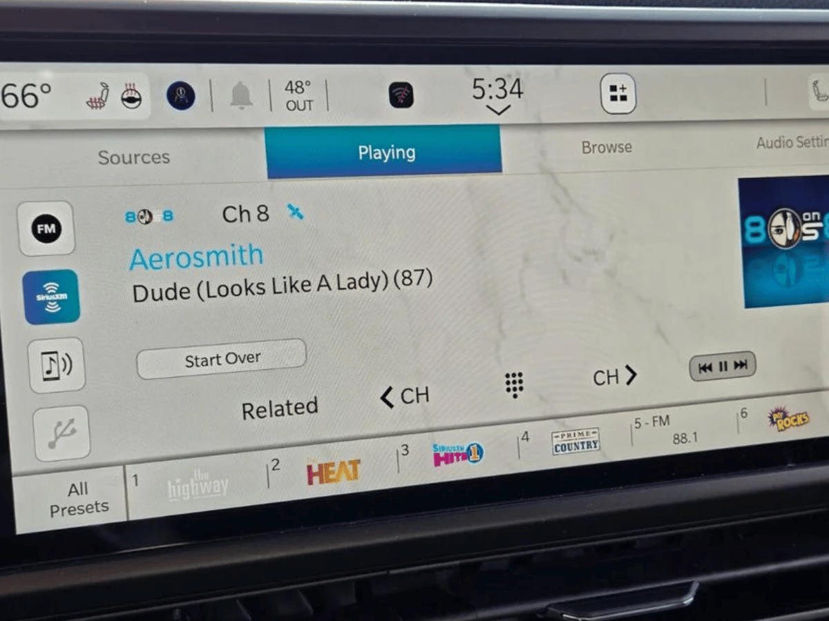 Uconnect in a 2026 Jeep Wrangler for sale at Chris Crain Dodge Jeep Ram in Hot Springs