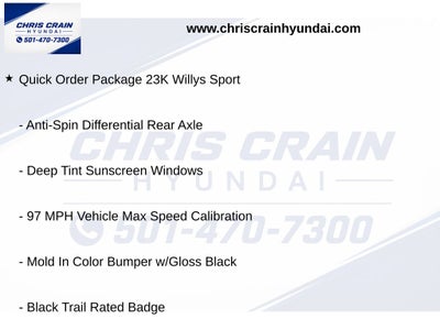 2022 Jeep Wrangler Sport