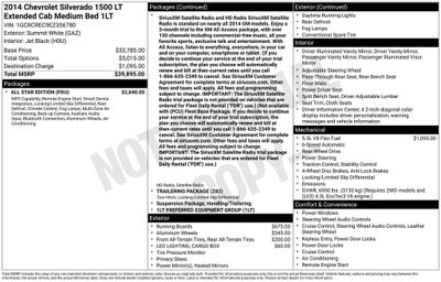 2014 Chevrolet Silverado 1500 LT LT1