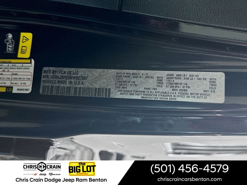 2021 Jeep Wrangler Unlimited Rubicon 4x4