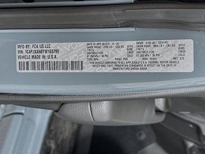 2026 Jeep Wrangler WRANGLER 2-DOOR SPORT