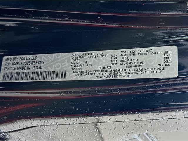 2025 Jeep Wrangler WRANGLER 4-DOOR SPORT S