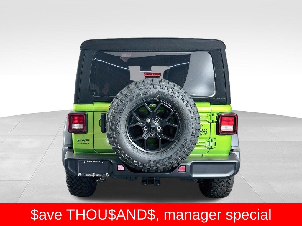 2025 Jeep Wrangler 4-Door Willys 4x4