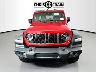 2025 Jeep Wrangler WRANGLER 4-DOOR SPORT S