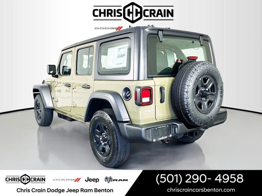 2026 Jeep Wrangler WRANGLER 4-DOOR SPORT
