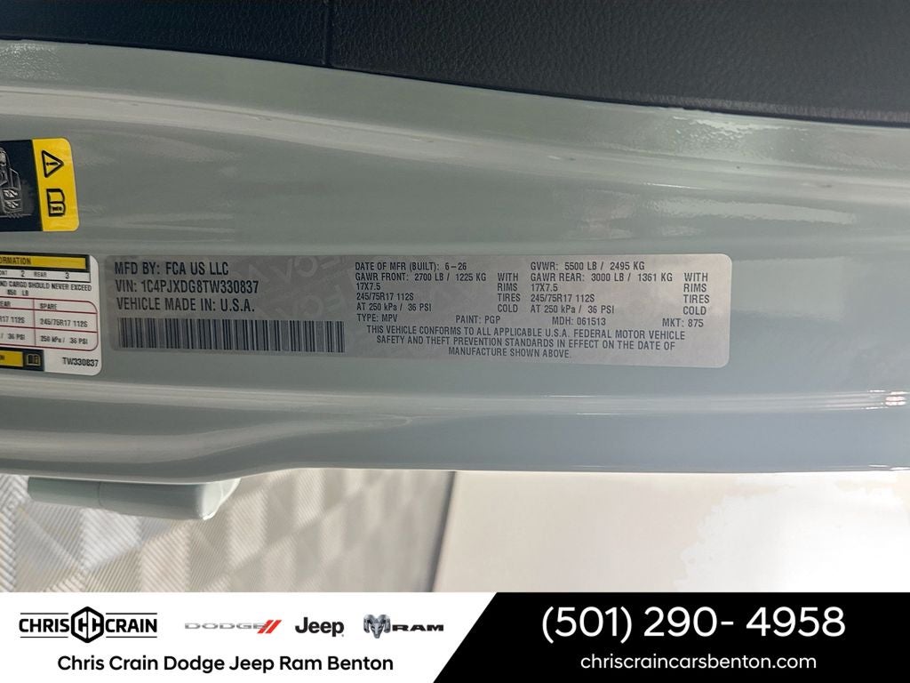 2026 Jeep Wrangler WRANGLER 4-DOOR SPORT