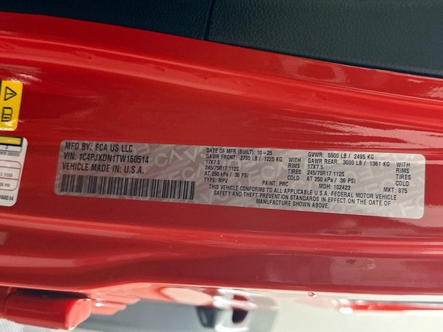 2026 Jeep Wrangler WRANGLER 4-DOOR SPORT