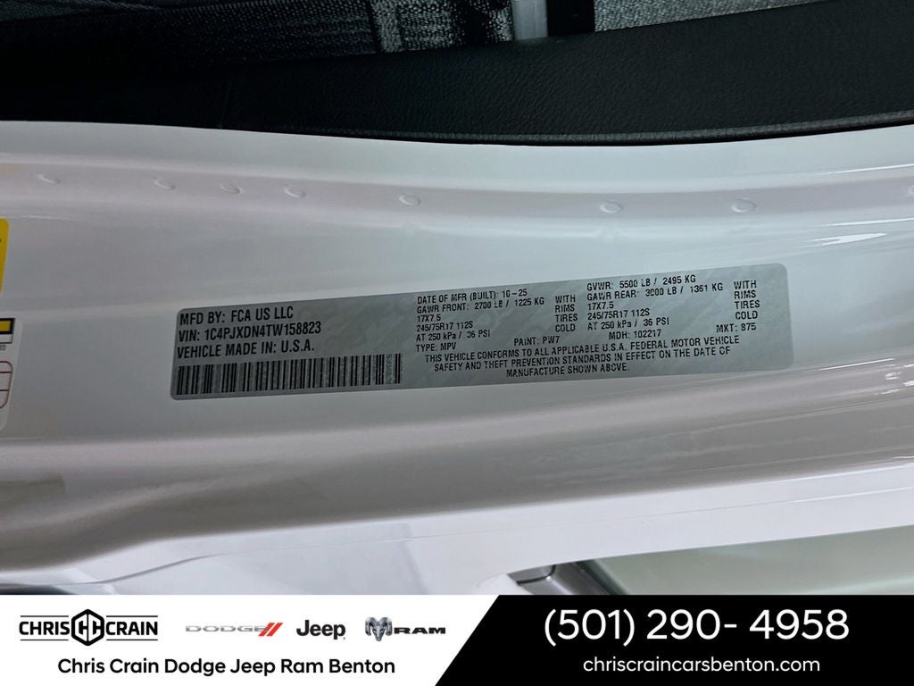 2026 Jeep Wrangler WRANGLER 4-DOOR SPORT