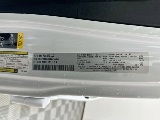 2026 Jeep Wrangler WRANGLER 4-DOOR SAHARA