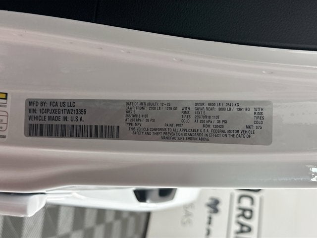 2026 Jeep Wrangler WRANGLER 4-DOOR SAHARA