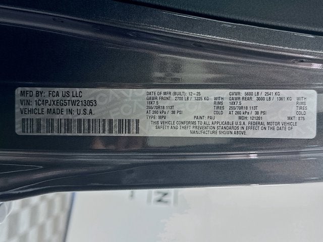 2026 Jeep Wrangler WRANGLER 4-DOOR SAHARA