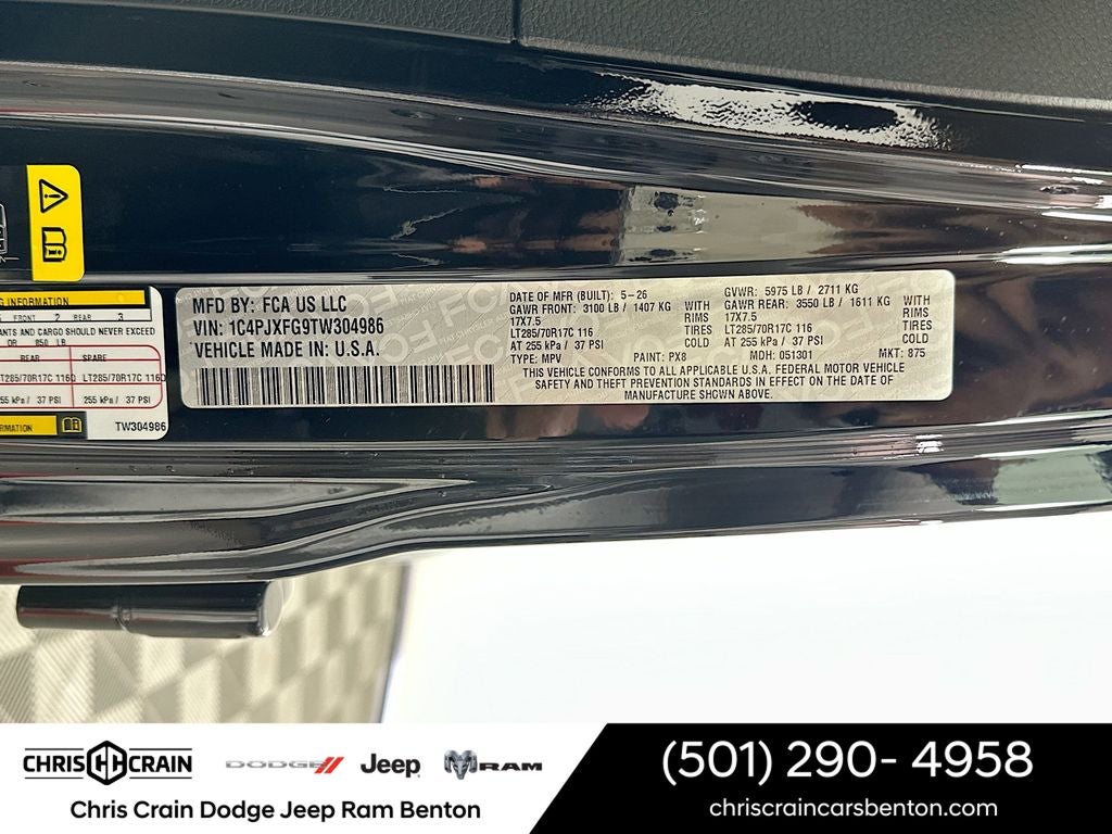 2026 Jeep Wrangler WRANGLER 4-DOOR RUBICON