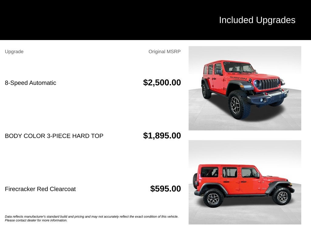 2025 Jeep Wrangler 4-Door Rubicon 4x4