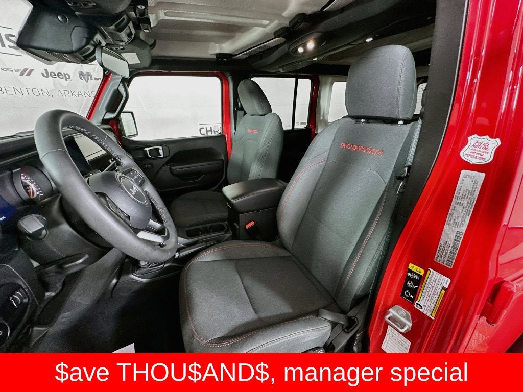2025 Jeep Wrangler 4-Door Rubicon 4x4
