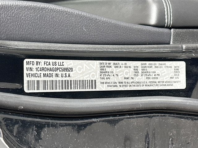 2023 Dodge Durango SXT Launch Edition RWD