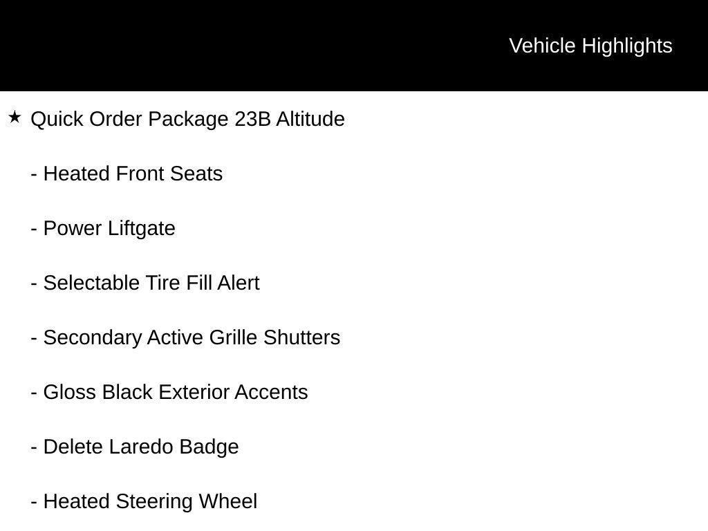 2024 Jeep Grand Cherokee Altitude 4x4