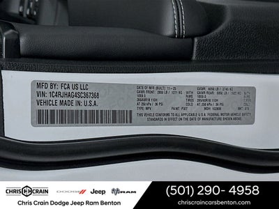 2025 Jeep Grand Cherokee GRAND CHEROKEE ALTITUDE X 4X4