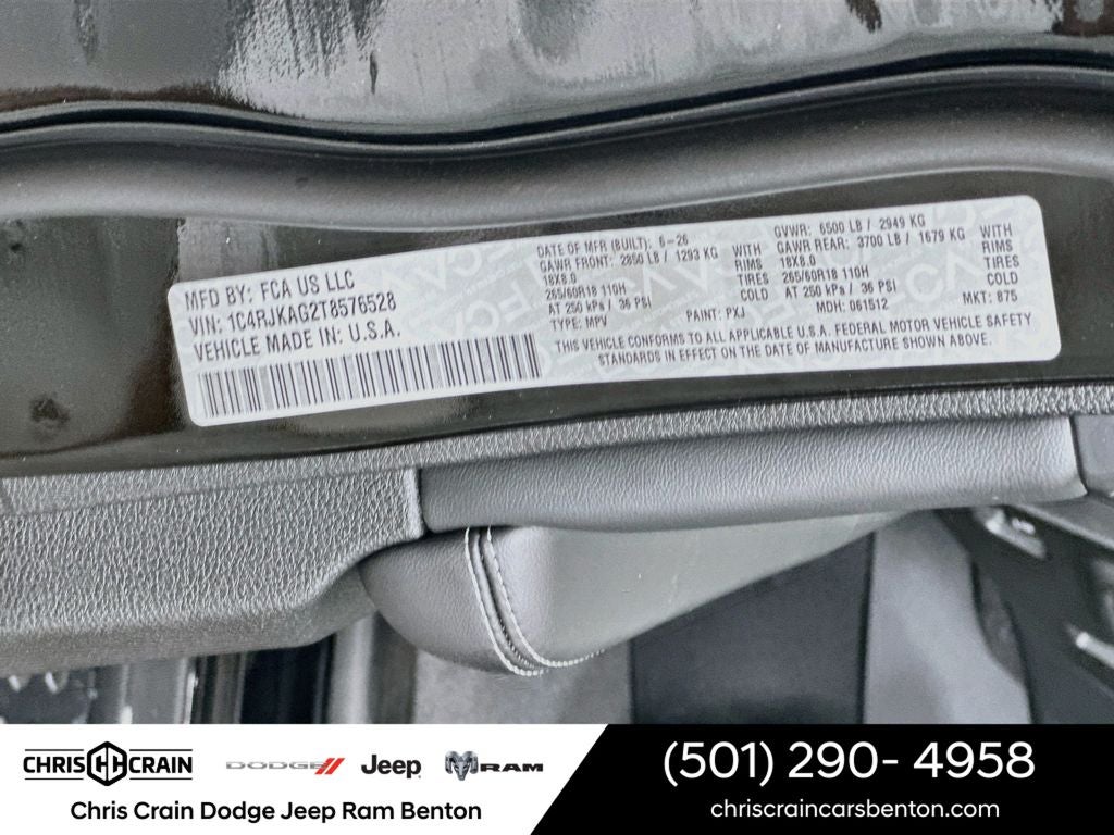 2026 Jeep Grand Cherokee GRAND CHEROKEE L LAREDO 4X4