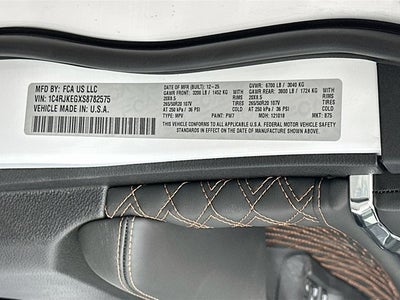 2025 Jeep Grand Cherokee GRAND CHEROKEE L SUMMIT 4X4