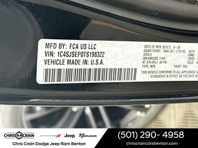 2026 Jeep Grand Wagoneer L GRAND WAGONEER L SUMMIT RESERVE 4X4