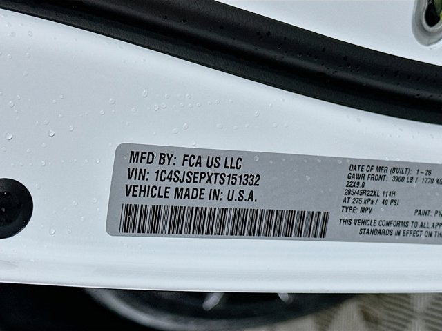 2026 Jeep Grand Wagoneer GRAND WAGONEER L SUMMIT OBSIDIAN 4X4