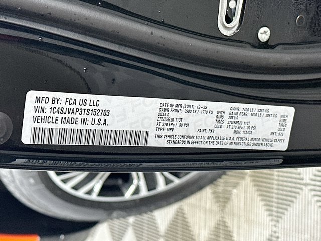 2026 Jeep Grand Wagoneer GRAND WAGONEER 4X4