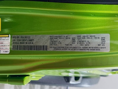 2026 Jeep Gladiator GLADIATOR RUBICON 4X4