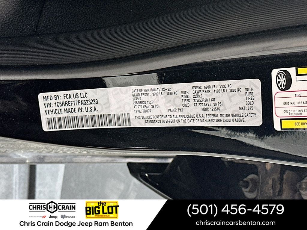 2023 RAM 1500 Big Horn Crew Cab 4x2 5'7' Box