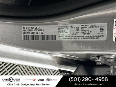 2026 RAM Ram 1500 RAM 1500 TRADESMAN CREW CAB 4X2 5'7' BOX