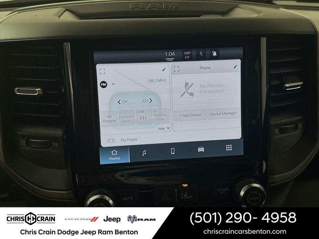 2026 RAM Ram 1500 RAM 1500 TRADESMAN CREW CAB 4X2 5'7' BOX