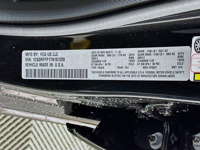 2026 RAM Ram 1500 RAM 1500 BIG HORN CREW CAB 4X4 5'7' BOX