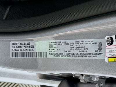 2026 RAM Ram 1500 RAM 1500 BIG HORN CREW CAB 4X4 5'7' BOX