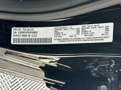 2026 RAM Ram 1500 RAM 1500 BIG HORN CREW CAB 4X4 5'7' BOX