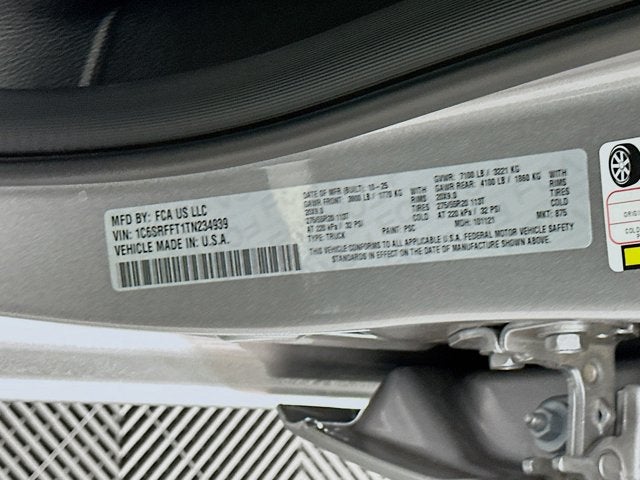 2026 RAM Ram 1500 RAM 1500 BIG HORN CREW CAB 4X4 5'7' BOX