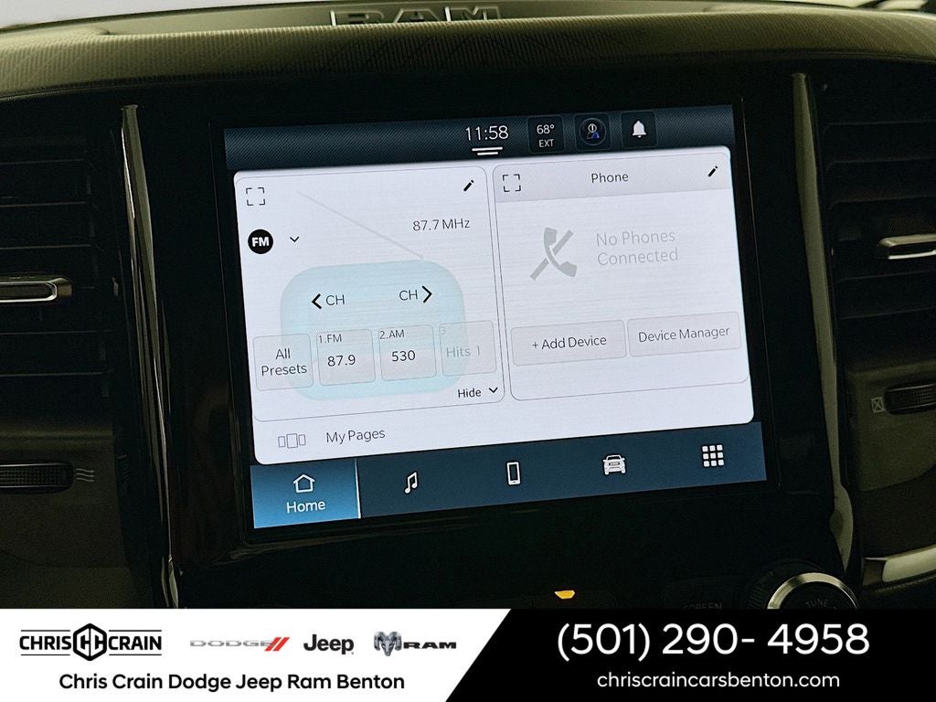 2026 RAM Ram 1500 RAM 1500 BIG HORN CREW CAB 4X4 5'7' BOX