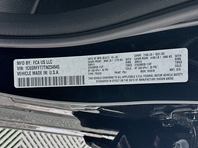 2026 RAM Ram 1500 RAM 1500 BIG HORN CREW CAB 4X4 5'7' BOX