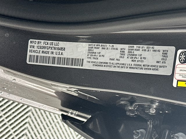 2026 RAM Ram 1500 RAM 1500 TRADESMAN CREW CAB 4X4 5'7' BOX