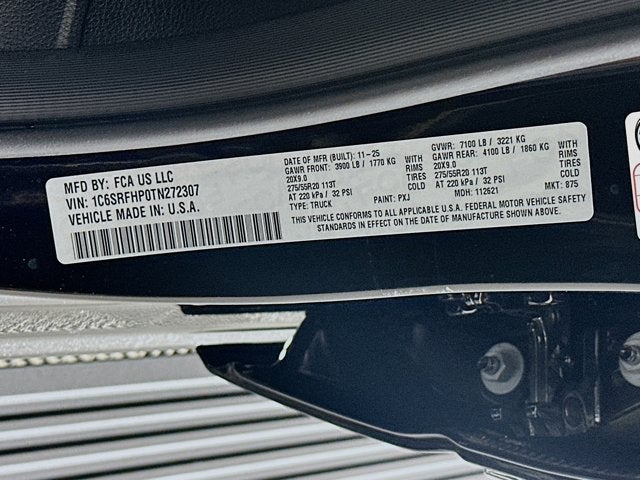 2026 RAM Ram 1500 RAM 1500 LIMITED CREW CAB 4X4 5'7' BOX