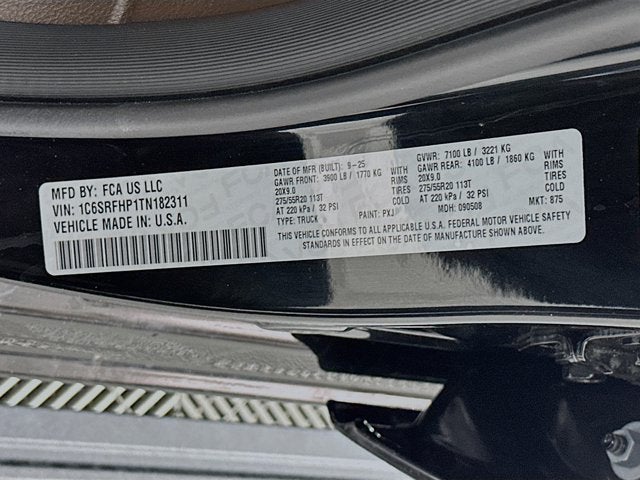 2026 RAM Ram 1500 RAM 1500 LIMITED LONGHORN CREW CAB 4X4 5'7' BOX