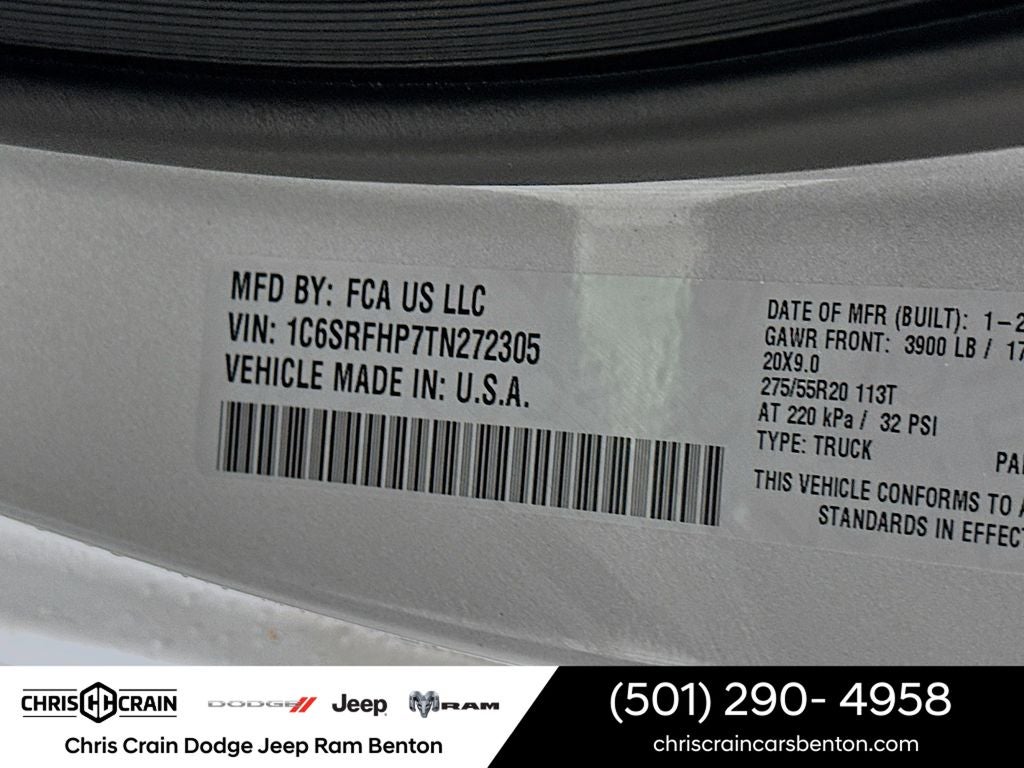 2026 RAM Ram 1500 RAM 1500 LIMITED CREW CAB 4X4 5'7' BOX