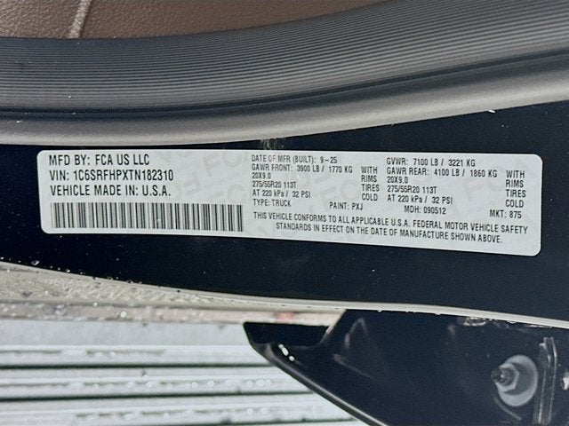 2026 RAM Ram 1500 RAM 1500 LIMITED LONGHORN CREW CAB 4X4 5'7' BOX