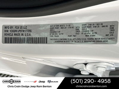 2026 RAM Ram 1500 RAM 1500 LARAMIE CREW CAB 4X4 5'7' BOX