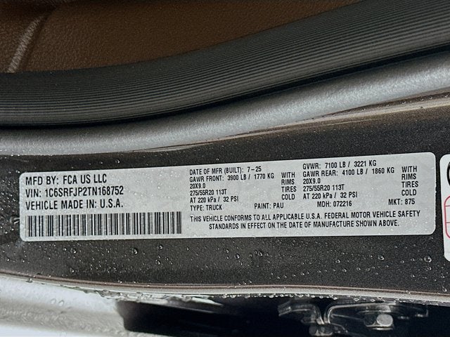 2026 RAM Ram 1500 RAM 1500 LARAMIE CREW CAB 4X4 5'7' BOX