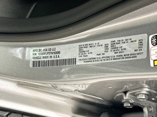 2026 RAM Ram 1500 RAM 1500 LARAMIE CREW CAB 4X4 5'7' BOX