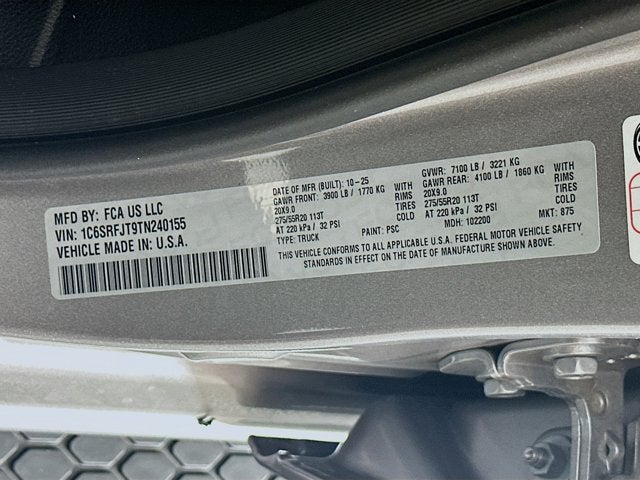 2026 RAM Ram 1500 RAM 1500 LARAMIE CREW CAB 4X4 5'7' BOX