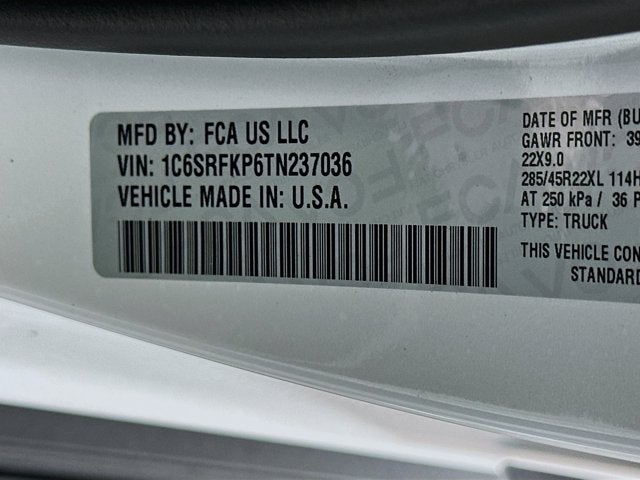 2026 RAM Ram 1500 RAM 1500 TUNGSTEN CREW CAB 4X4