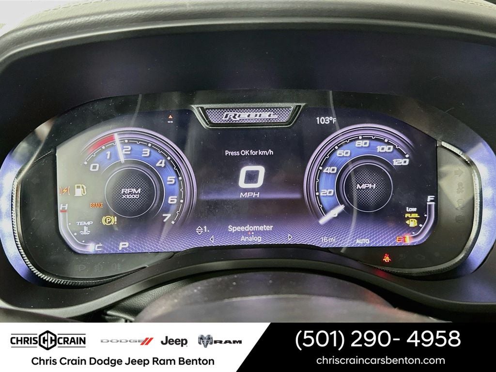 2026 RAM Ram 1500 RAM 1500 REBEL CREW CAB 4X4 5'7' BOX