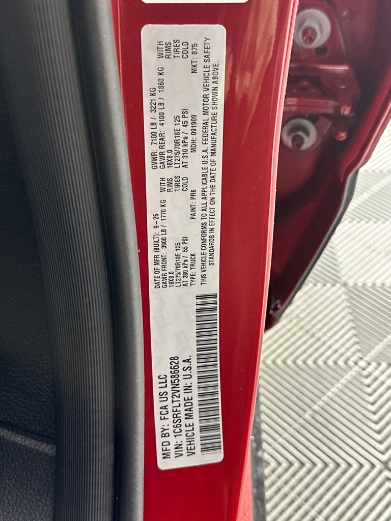 2027 RAM Ram 1500 RAM 1500 REBEL CREW CAB 4X4 5'7' BOX