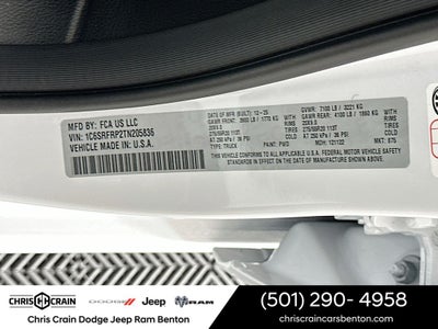 2026 RAM Ram 1500 RAM 1500 LARAMIE CREW CAB 4X4 6'4' BOX