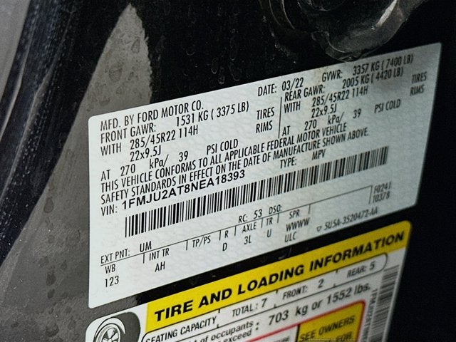 2022 Ford Expedition Limited